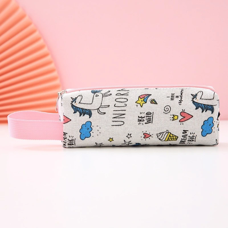 Small Fresh Cute Large Capacity Simple Pencil Bag