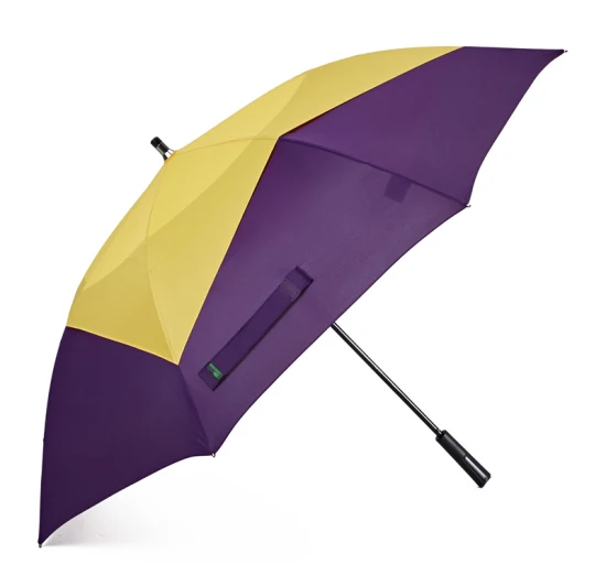 Оптовая продажа рекламных лучших цен ветрозащитный цветной зонтик для гольфа с принтом на заказ