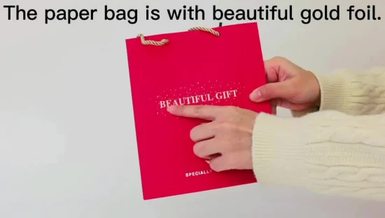 Изготовленная на заказ высококачественная косметическая бумага для печати подарочная сумка для покупок