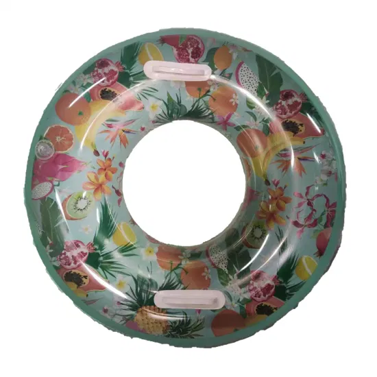 Индивидуальные надувные игрушки для плавания в бассейне с хвостом русалки, кольца для плавания